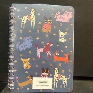 Vera Bradley Small Spiral Notebook - Bark Park - NEW